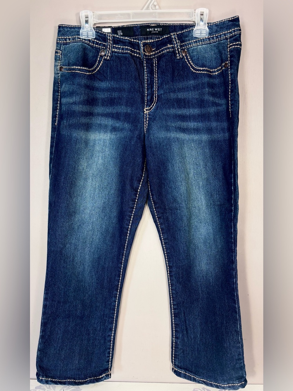NINE WEST NWT Denim Cropped Capri